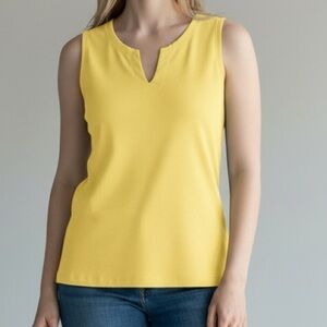 Royal Robbins Yellow Tank Top